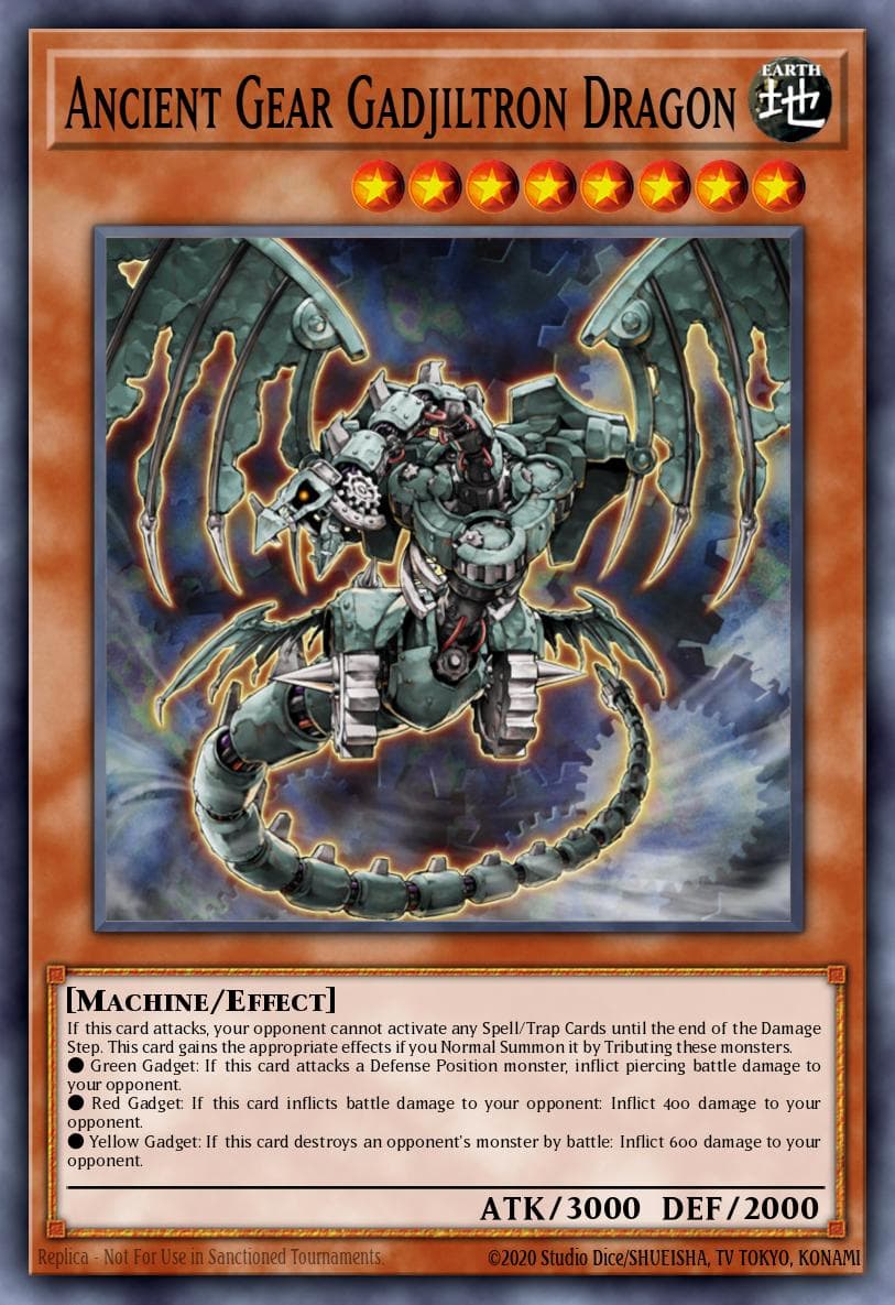 Ancient Gear Gadjiltron Dragon — Yu-Gi-Oh! card