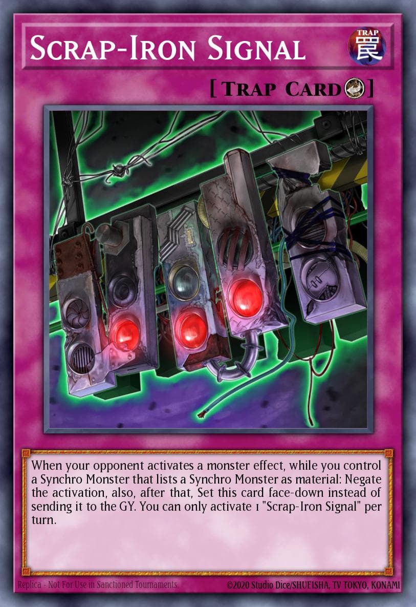 Scrap-Iron Signal — Legendary Duelists: Magical Hero