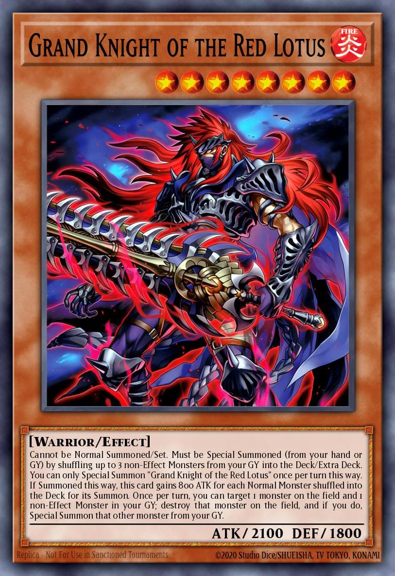 Grand Knight of the Red Lotus — Supreme Darkness