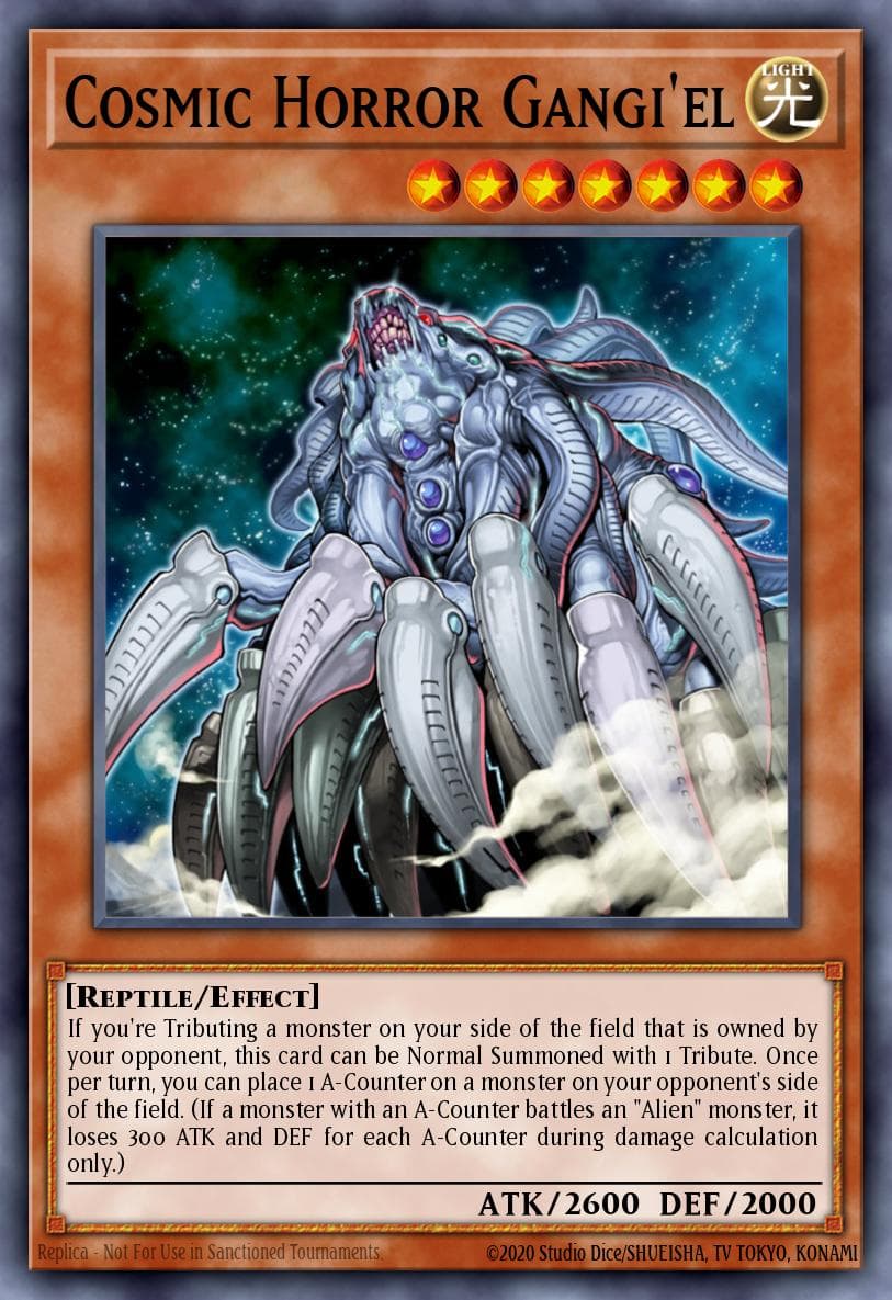 Cosmic Horror Gangi'el — Power of the Duelist