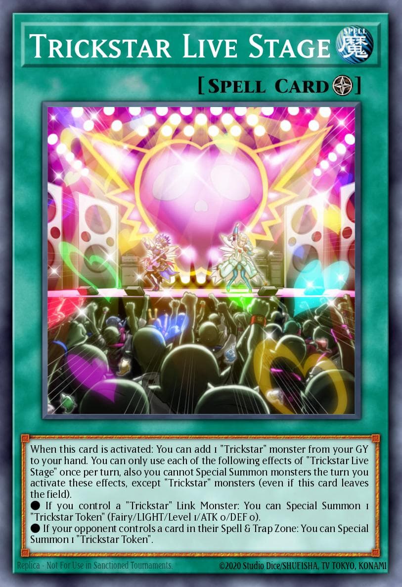 Trickstar Live Stage — Yu-Gi-Oh! card