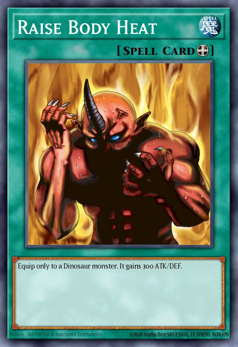 Raise Body Heat — Yu-Gi-Oh! card