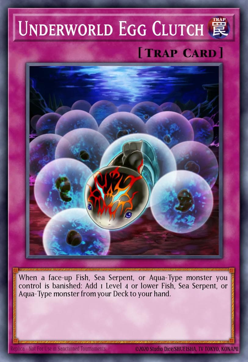 Underworld Egg Clutch — Generation Force Yu-Gi-Oh! card by KAZUKI TAKAHASHI