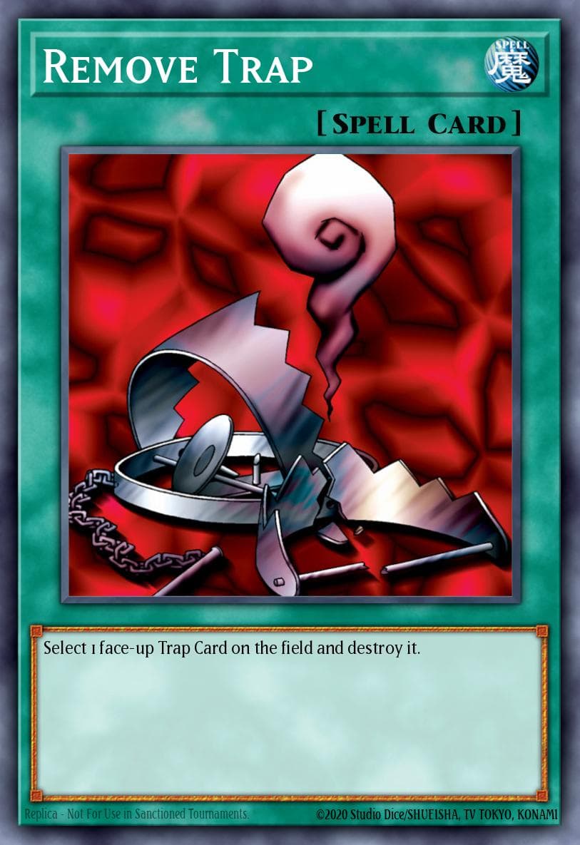 Remove Trap — Legend of Blue Eyes White Dragon (Worldwide English)
