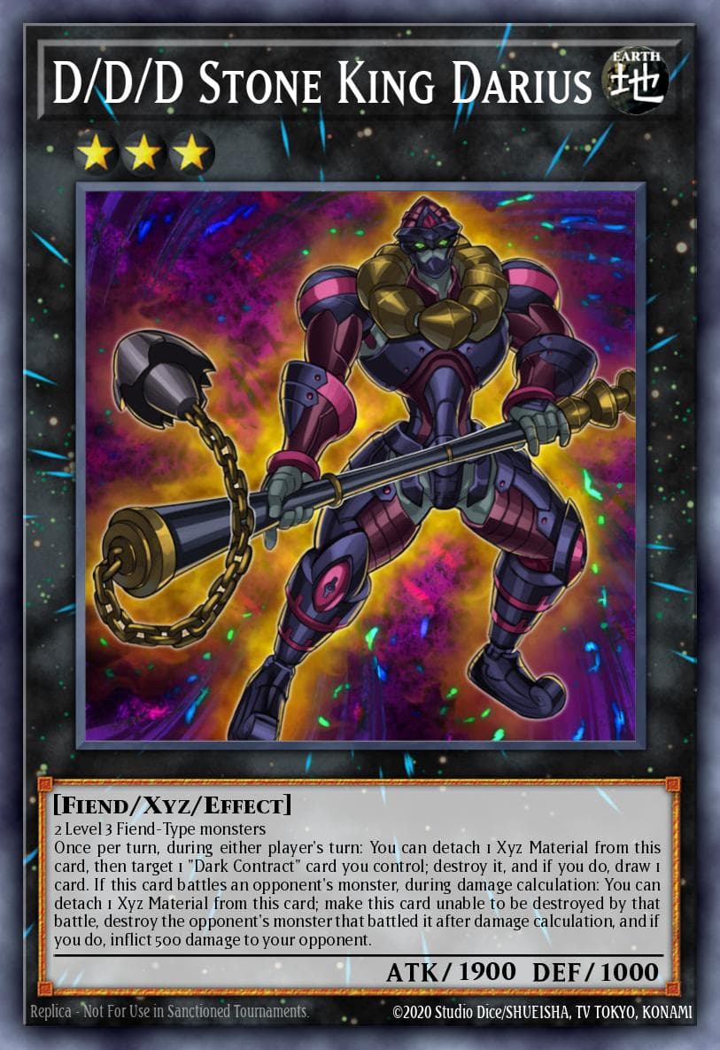 D/D/D Stone King Darius — Maximum Crisis