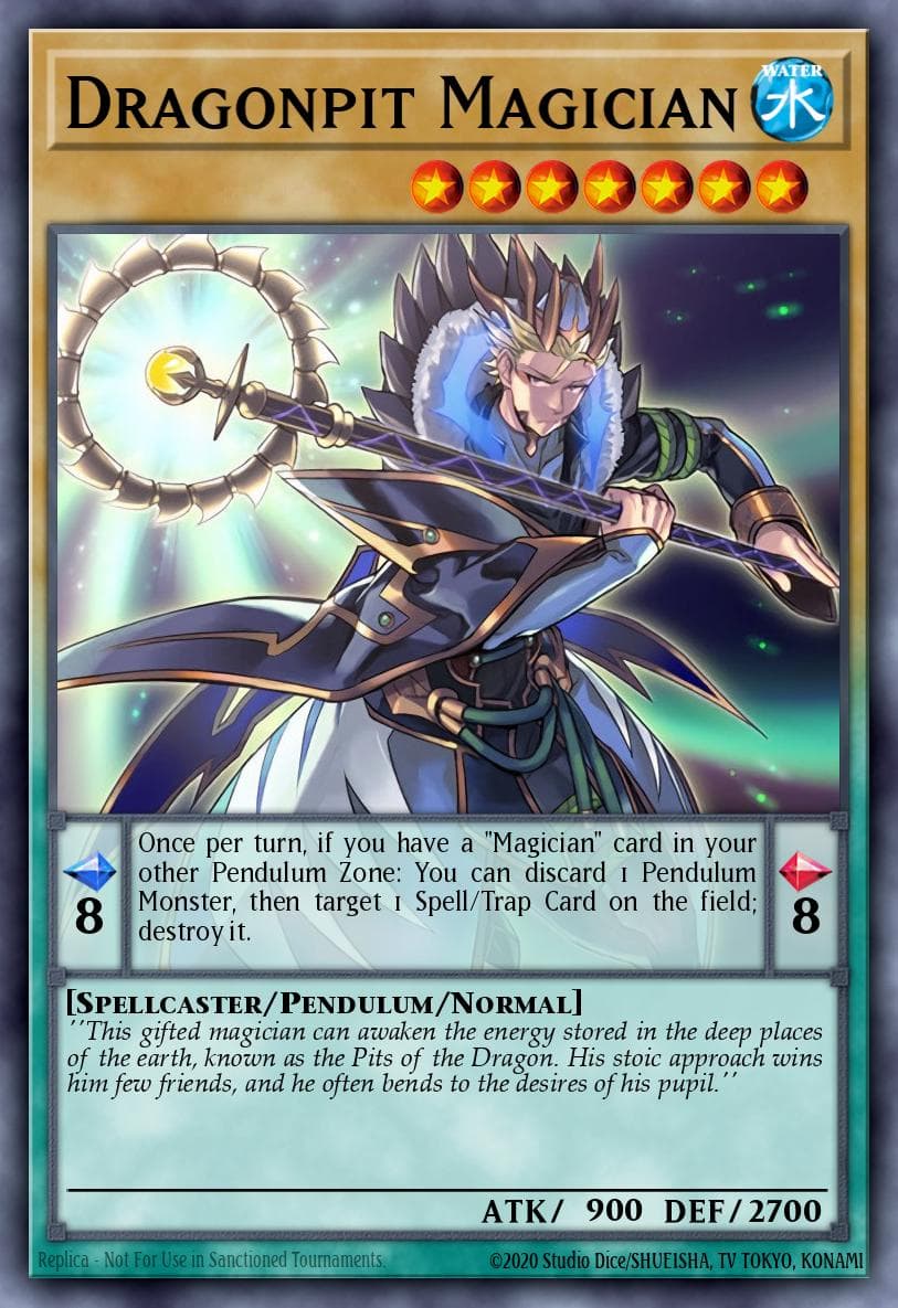 Dragonpit Magician — Yu-Gi-Oh! card