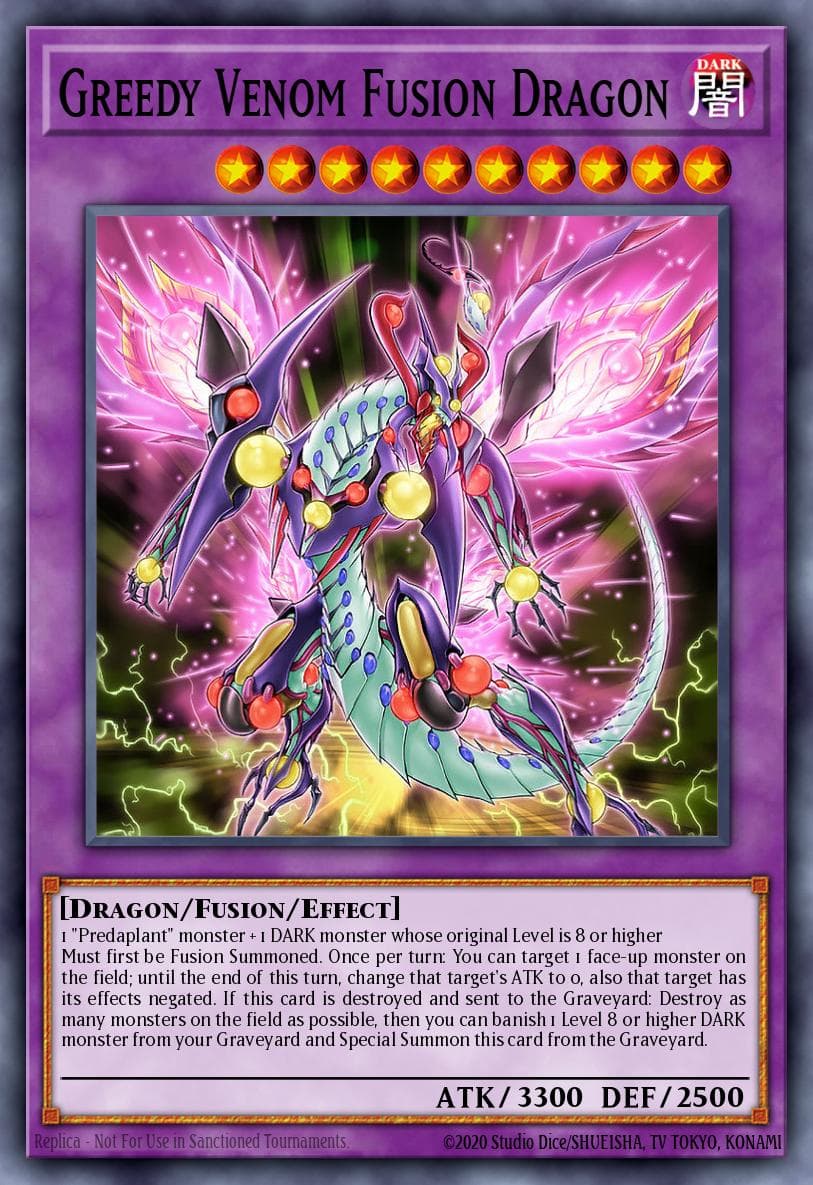 Greedy Venom Fusion Dragon — Yu-Gi-Oh! card