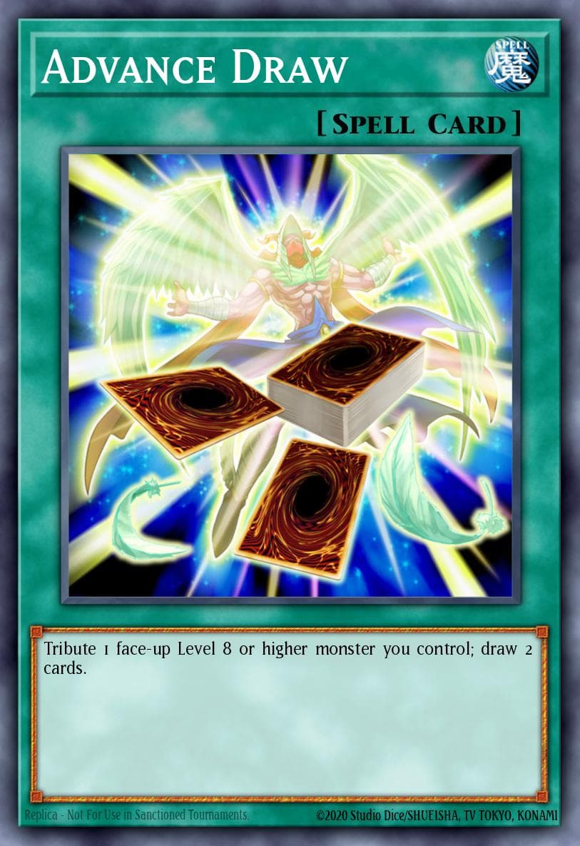 Advance Draw — 2010 Duelist Pack Collection Tin Yu-Gi-Oh! card by KAZUKI TAKAHASHI