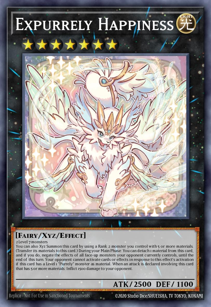 Expurrely Happiness — Amazing Defenders Yu-Gi-Oh! card by Studio Dice/SPSHIRA