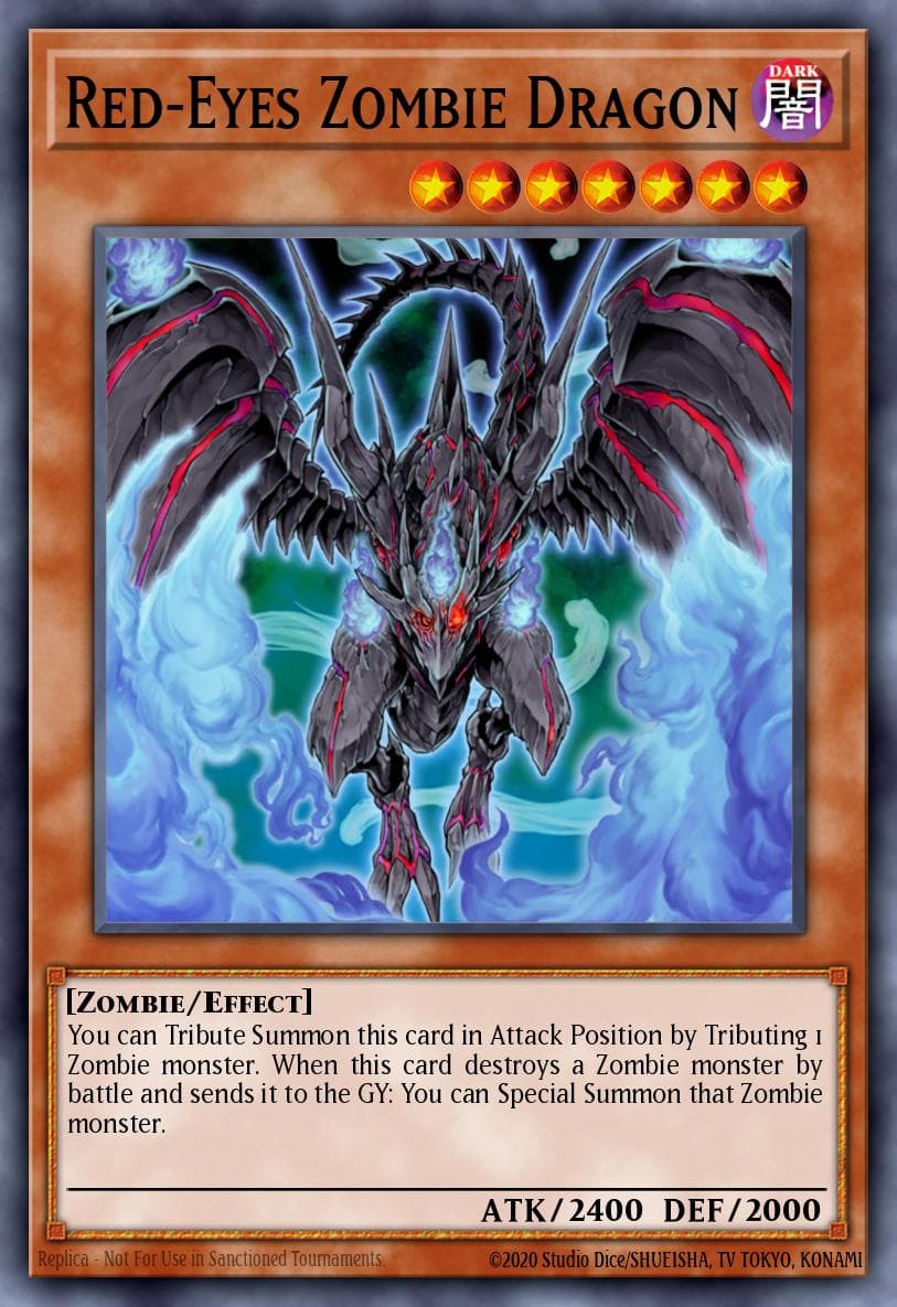 Red-Eyes Zombie Dragon — Legendary Collection 4: Joey's World