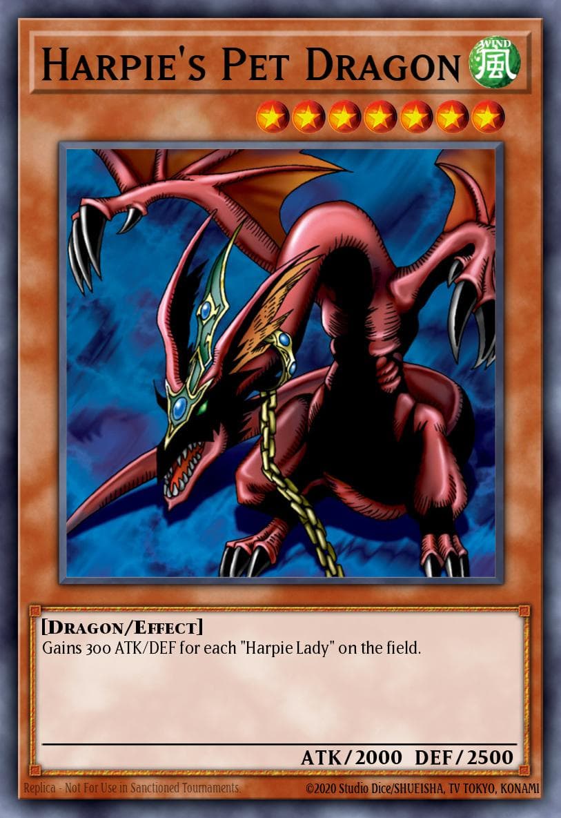 Harpie's Pet Dragon — Yu-Gi-Oh! card