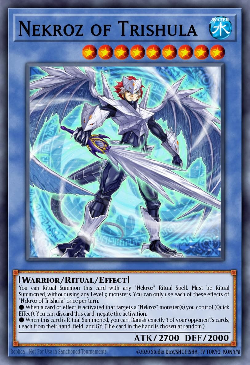 Nekroz of Trishula — Yu-Gi-Oh! card