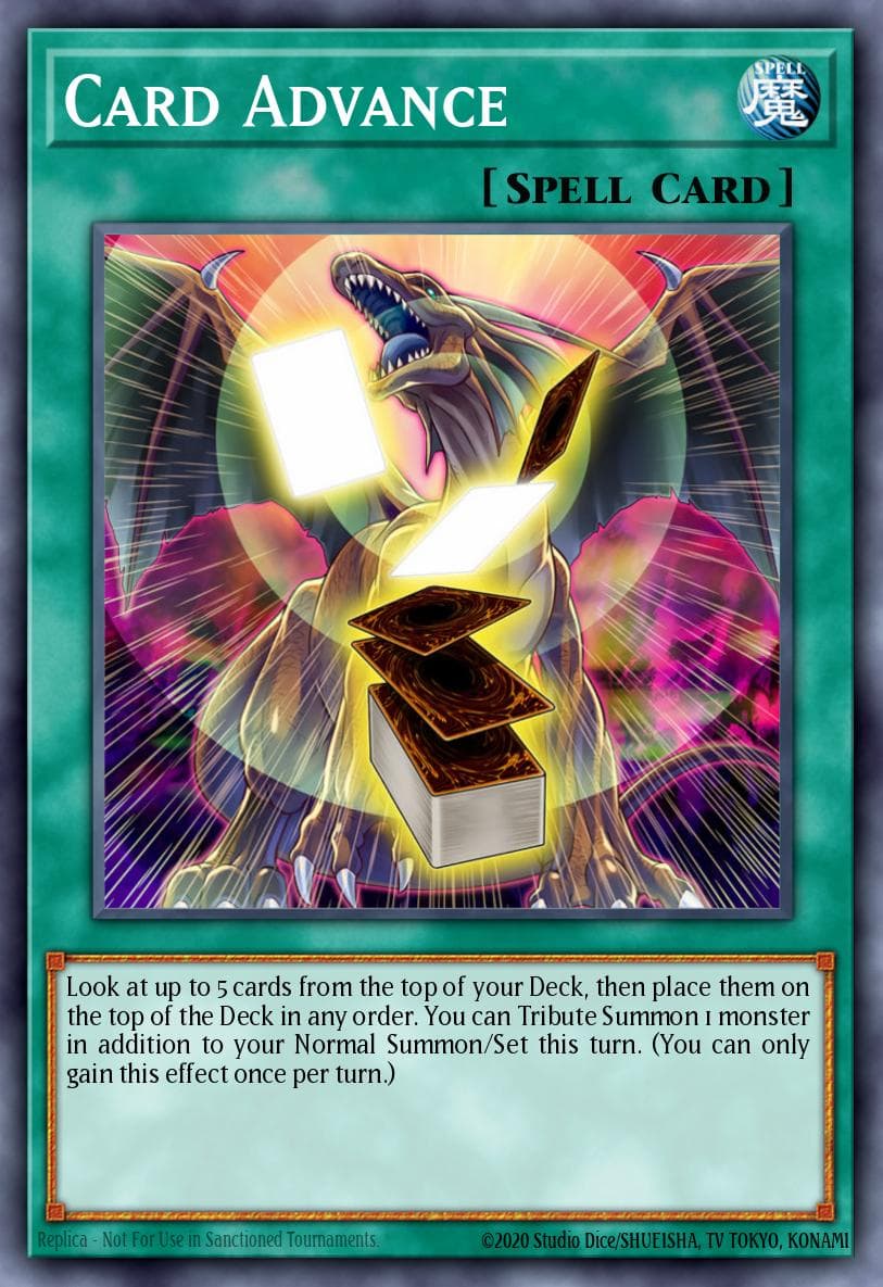 Card Advance — Speed Duel Decks: Ultimate Predators Yu-Gi-Oh! card by KAZUKI TAKAHASHI