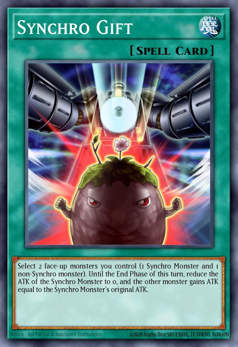 Synchro Gift — Duelist Pack 10: Yusei 3 Yu-Gi-Oh! card by KAZUKI TAKAHASHI