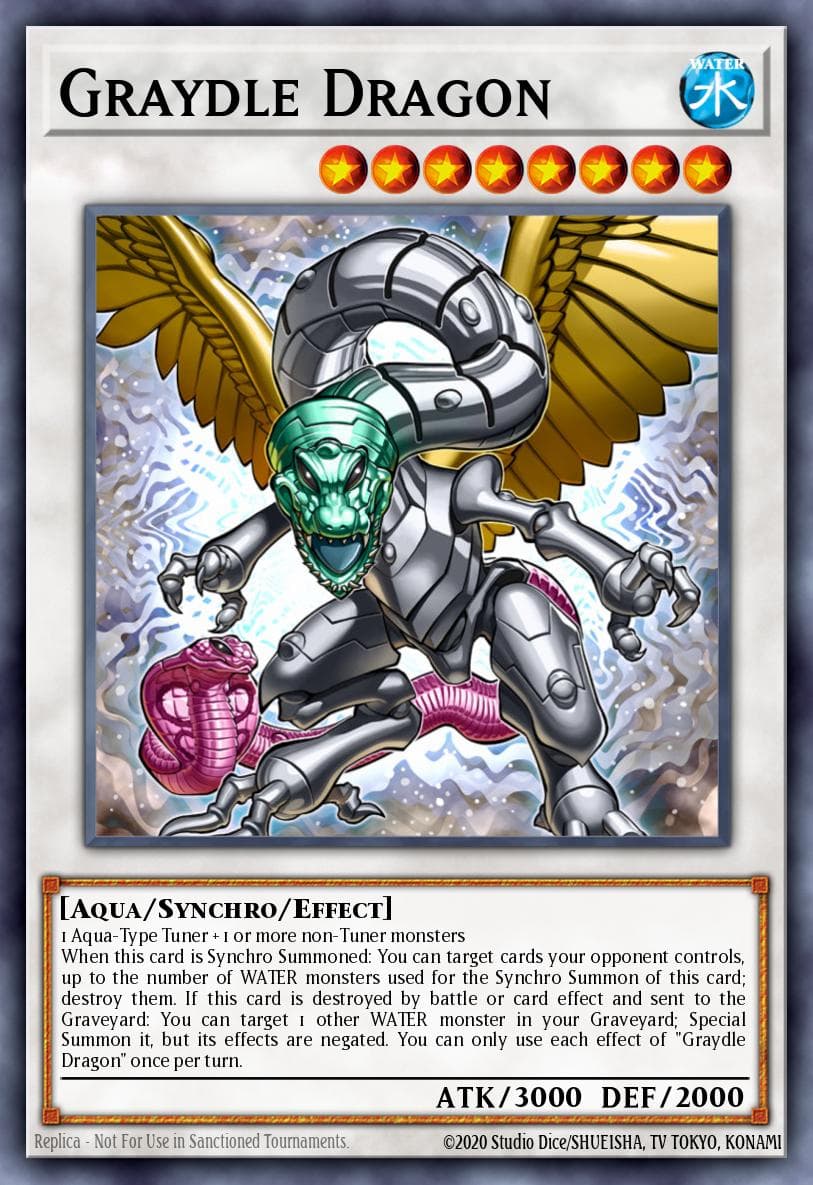 Graydle Dragon — Yu-Gi-Oh! card