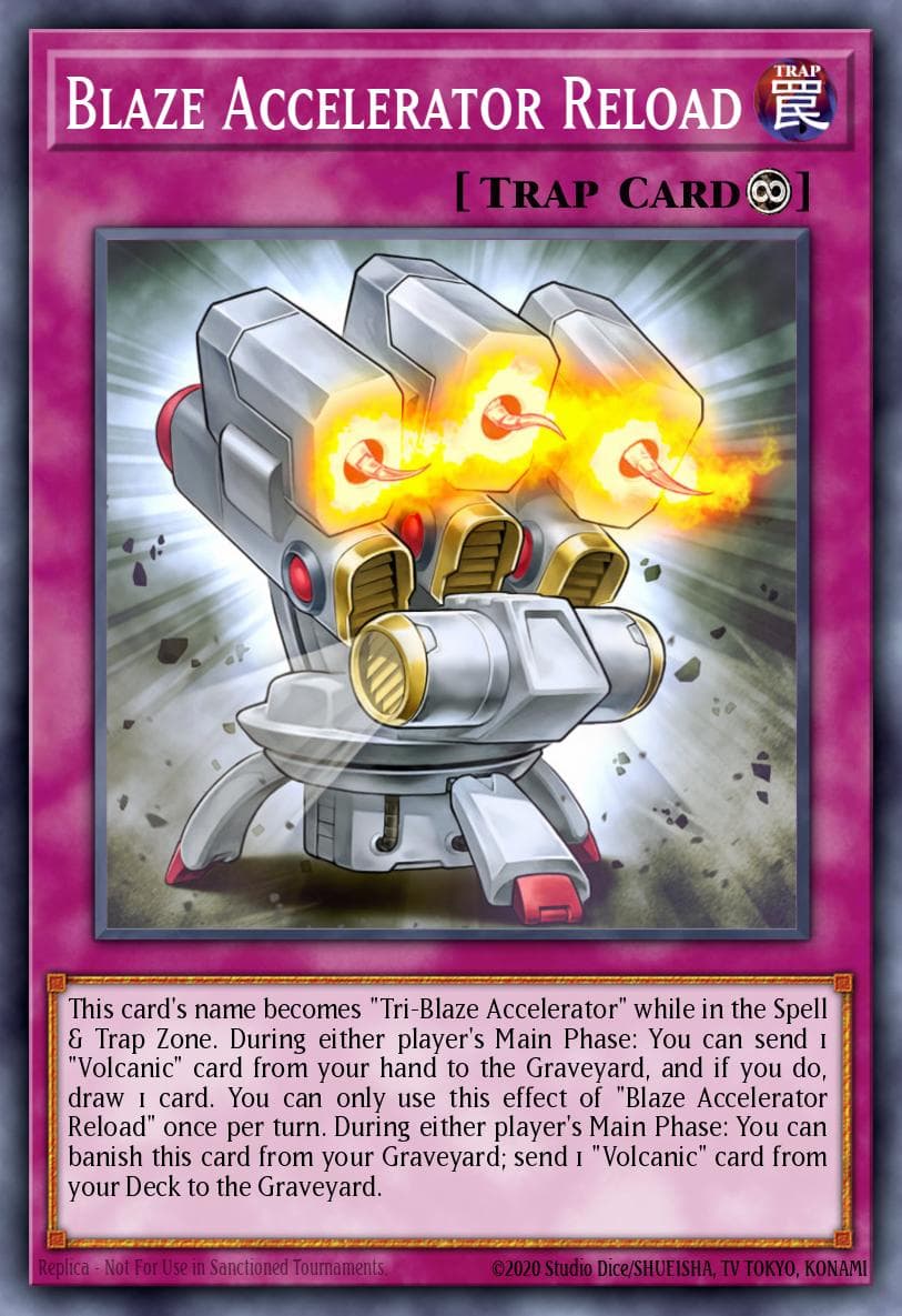 Blaze Accelerator Reload — Yu-Gi-Oh! card