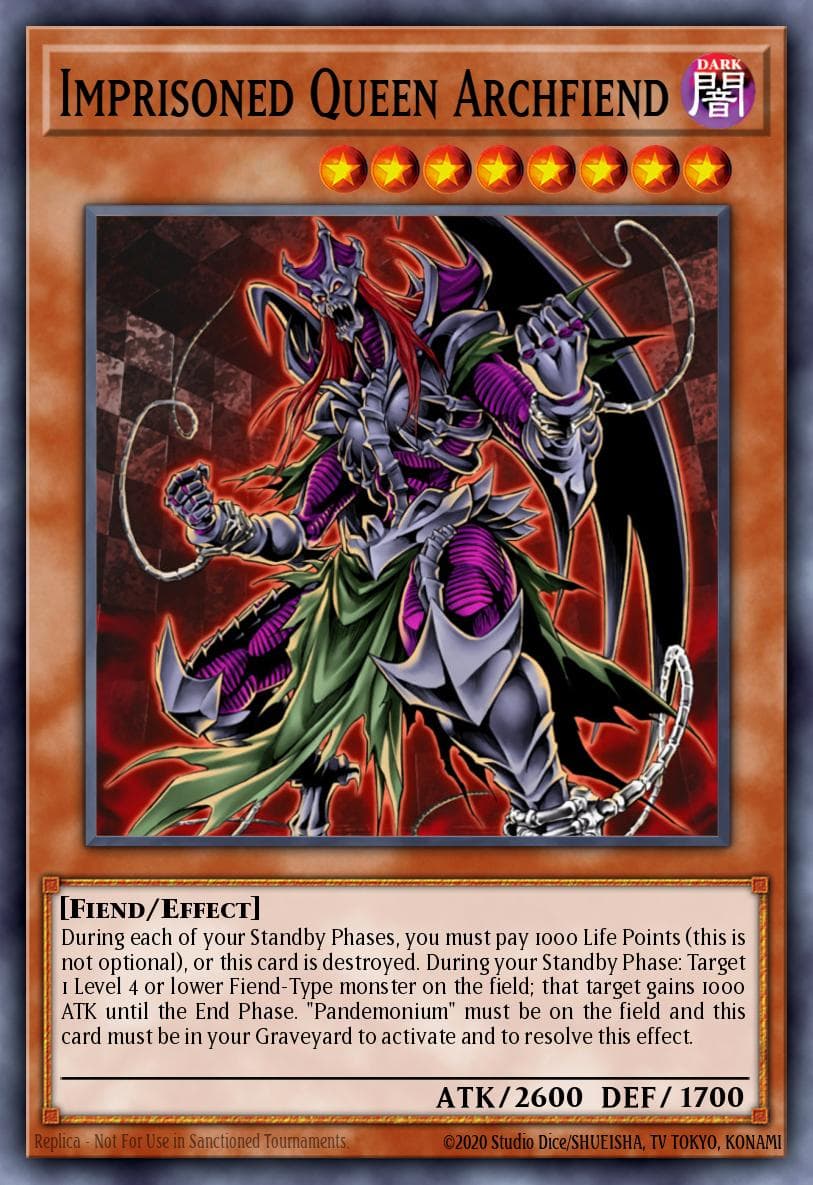 Imprisoned Queen Archfiend — Phantom Darkness