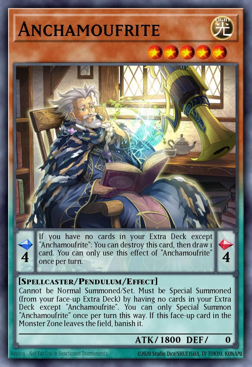 Anchamoufrite — OTS Tournament Pack 20 Yu-Gi-Oh! card by Shueisha, TV Tokyo, Konami