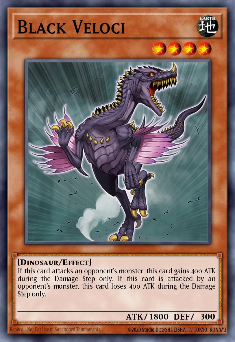 Black Veloci — Speed Duel GX: Midterm Destruction