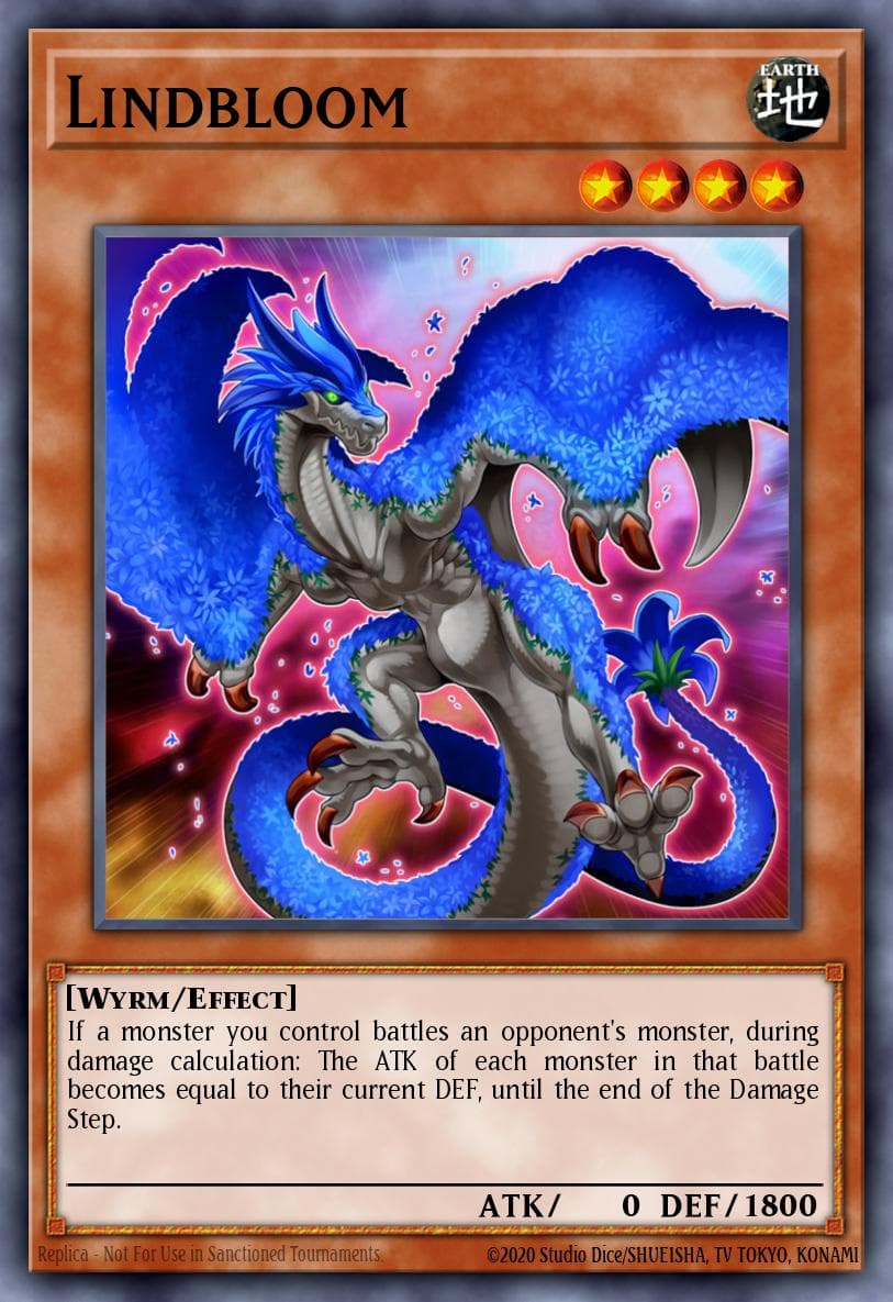 Lindbloom — 2015 Mega-Tins Mega Pack Yu-Gi-Oh! card by KAZUKI TAKAHASHI