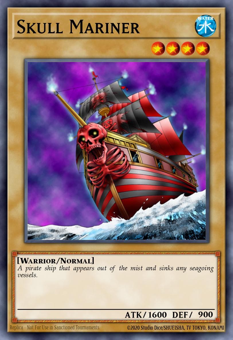 Skull Mariner — Pharaoh's Servant (25th Anniversary Edition) Yu-Gi-Oh! card by Konami
