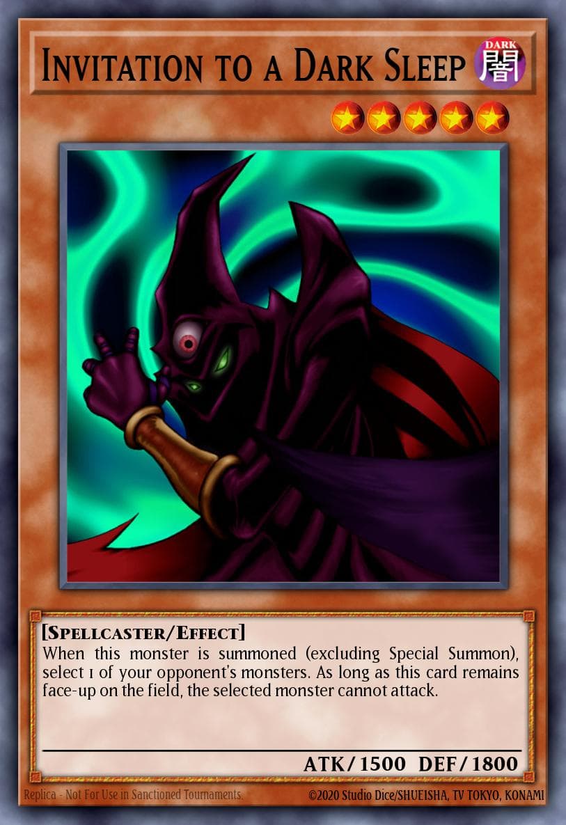 Invitation to a Dark Sleep — Pharaoh's Servant (25th Anniversary Edition) Yu-Gi-Oh! card by Konami