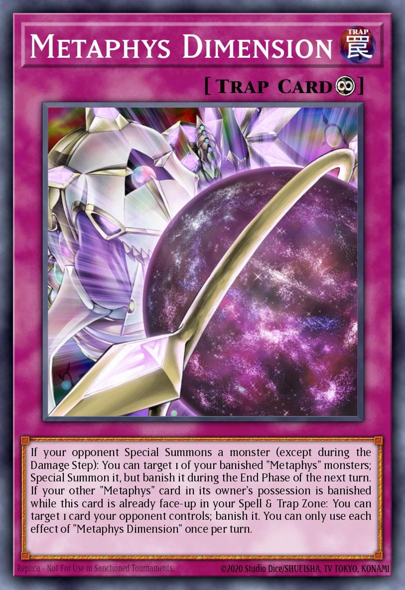Metaphys Dimension — Circuit Break Yu-Gi-Oh! card by KAZUKI TAKAHASHI