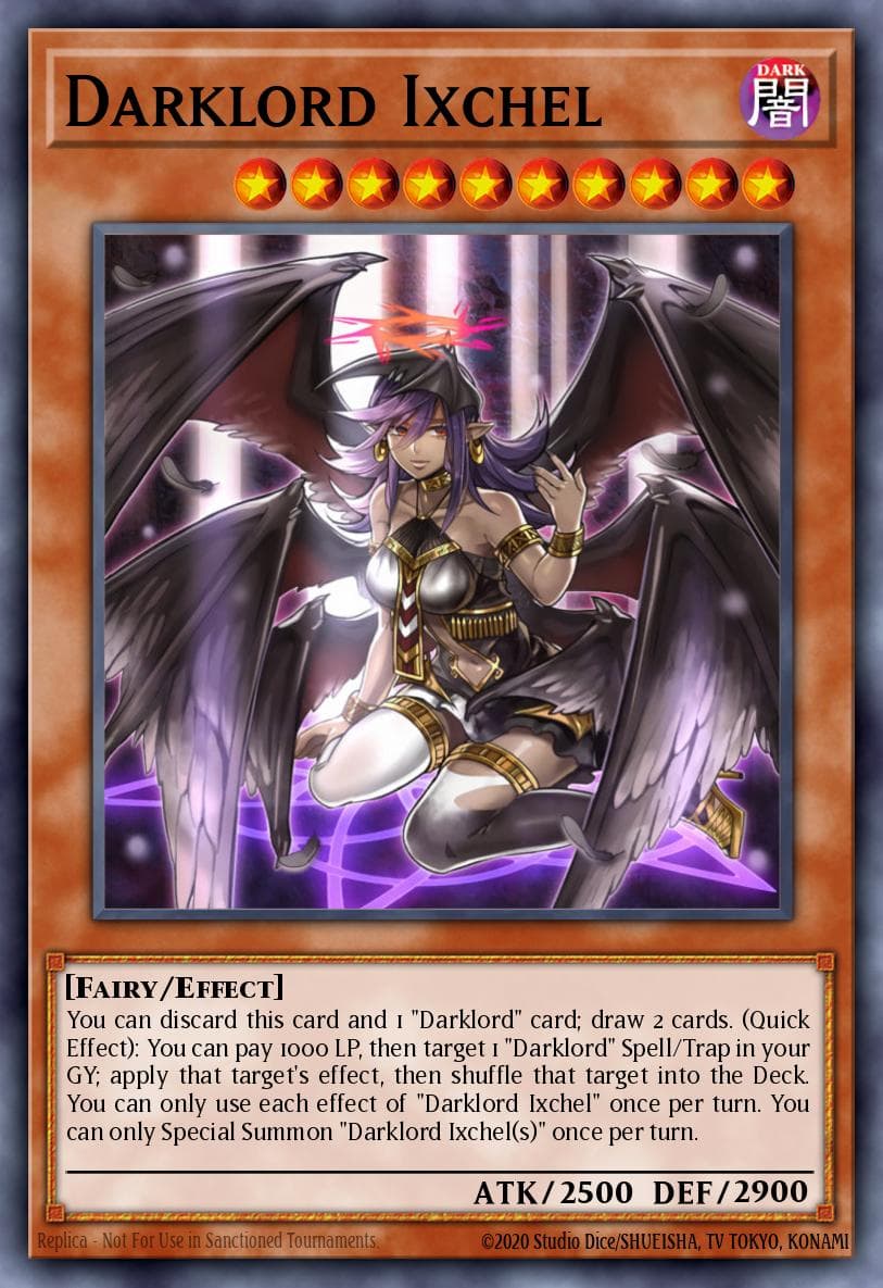 Darklord Ixchel — Yu-Gi-Oh! card