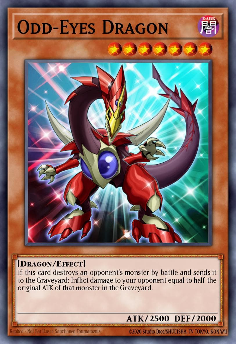 Odd-Eyes Dragon — Super Starter: Space-Time Showdown Power-Up Pack