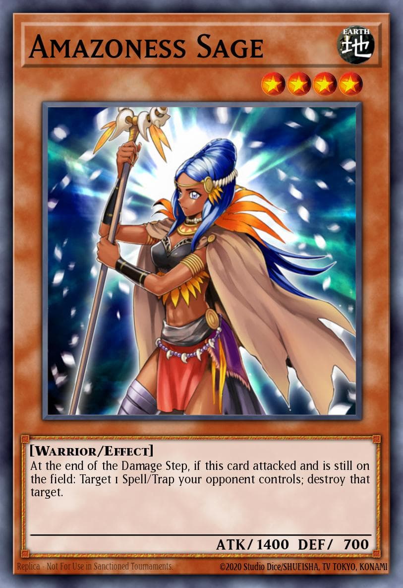 Amazoness Sage — Yu-Gi-Oh! card