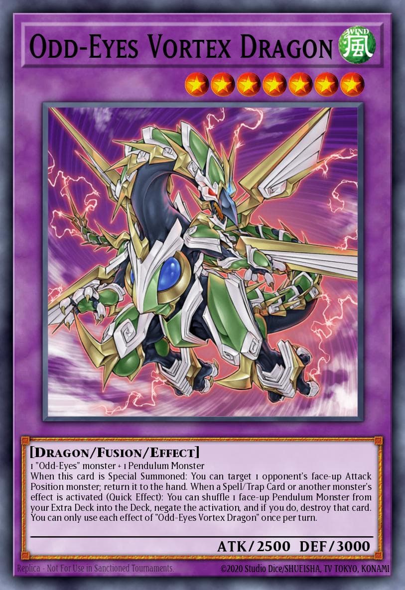 Odd-Eyes Vortex Dragon — Yu-Gi-Oh! card