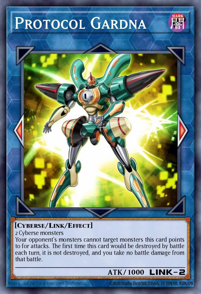 Protocol Gardna — Chaos Impact Yu-Gi-Oh! card by KAZUKI TAKAHASHI