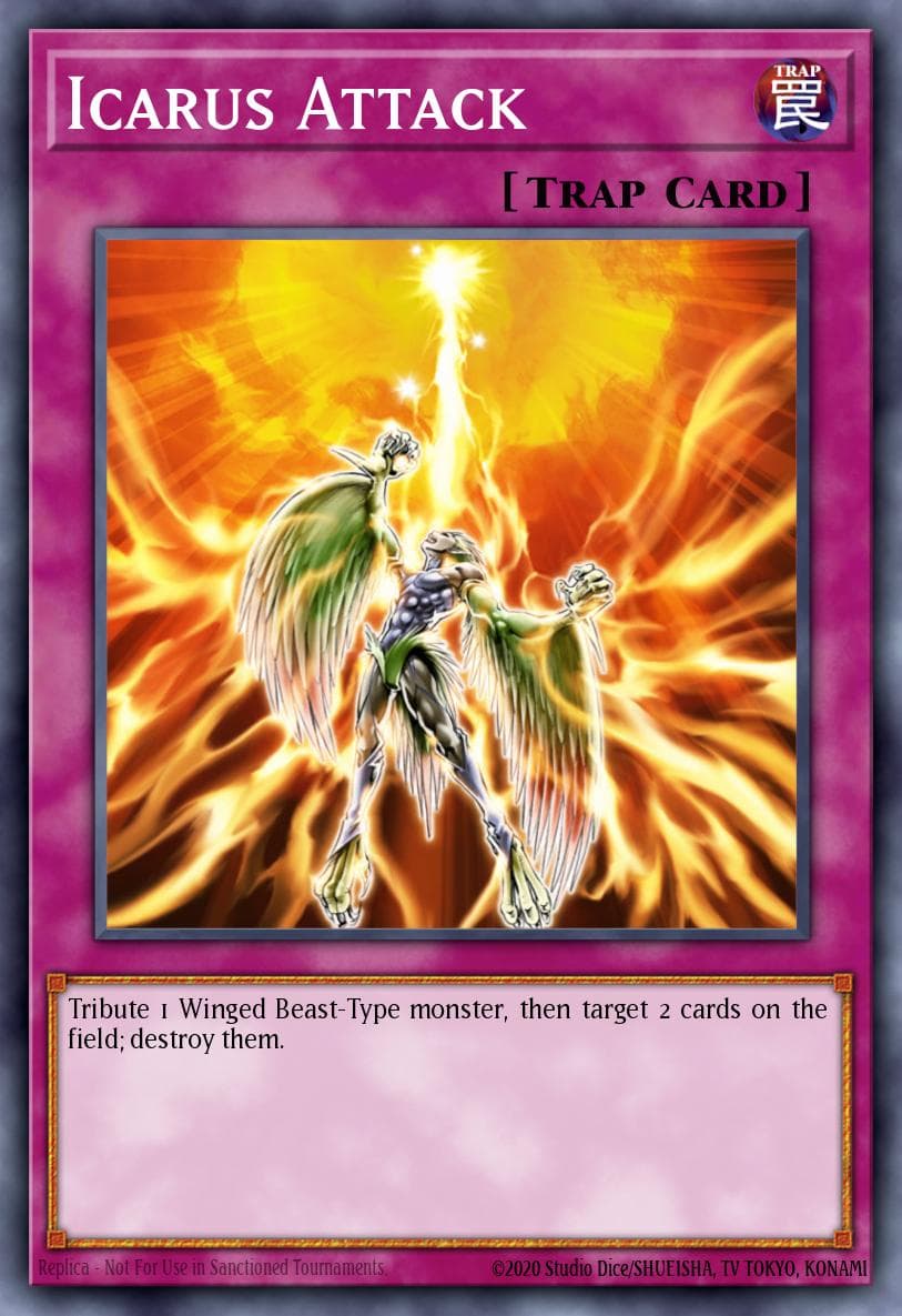 Icarus Attack — Yu-Gi-Oh! card