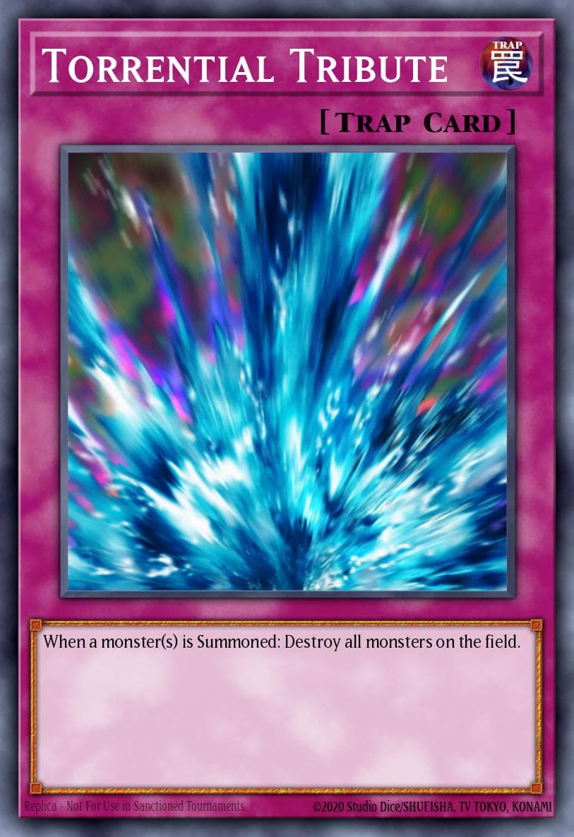 Torrential Tribute — Yu-Gi-Oh! card