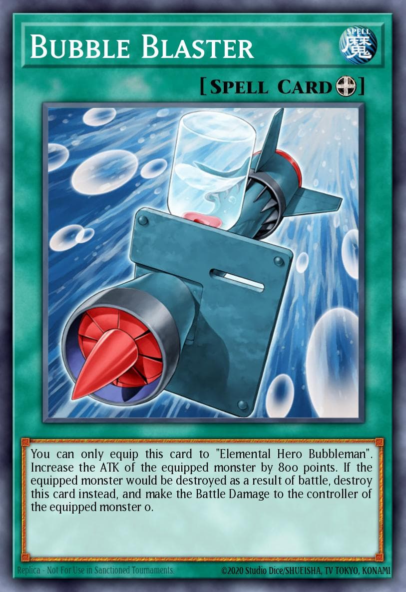 Bubble Blaster — Yu-Gi-Oh! card