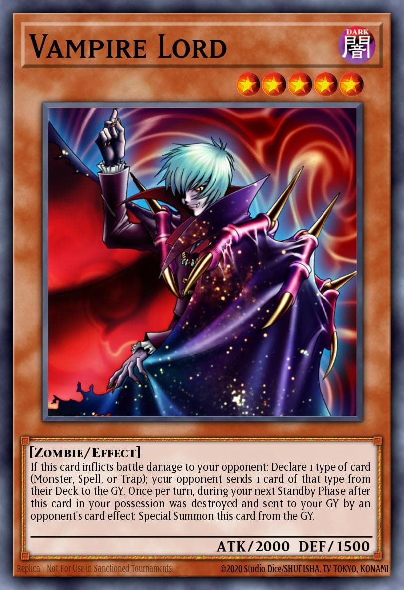 Vampire Lord — Yu-Gi-Oh! card