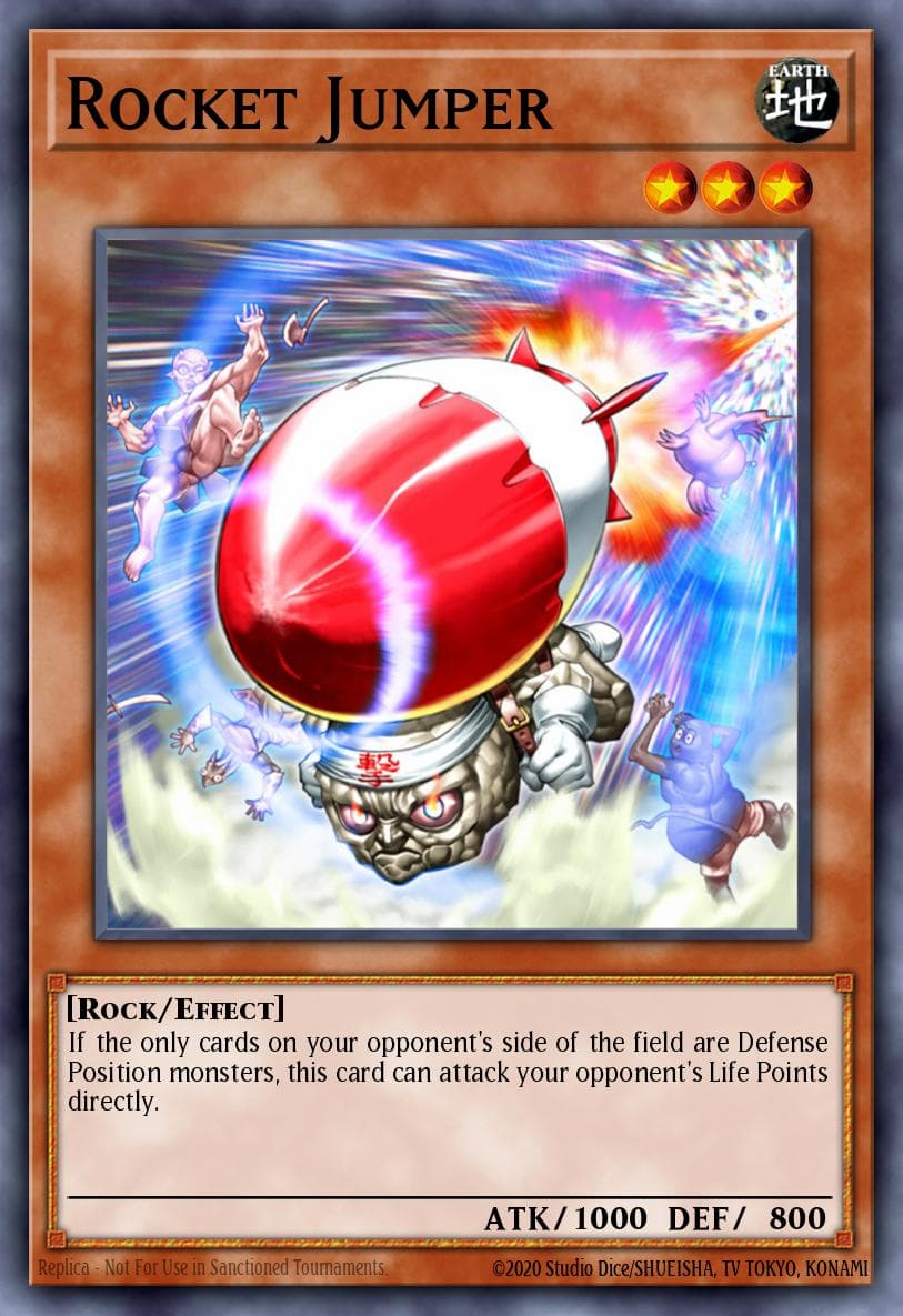 Rocket Jumper — Ancient Sanctuary Yu-Gi-Oh! card by KAZUKI TAKAHASHI