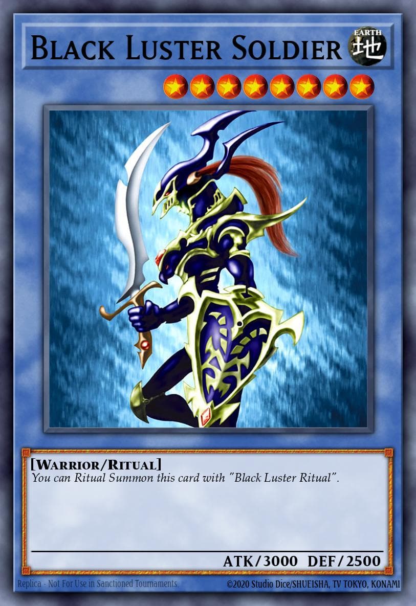 Black Luster Soldier — Yu-Gi-Oh! card