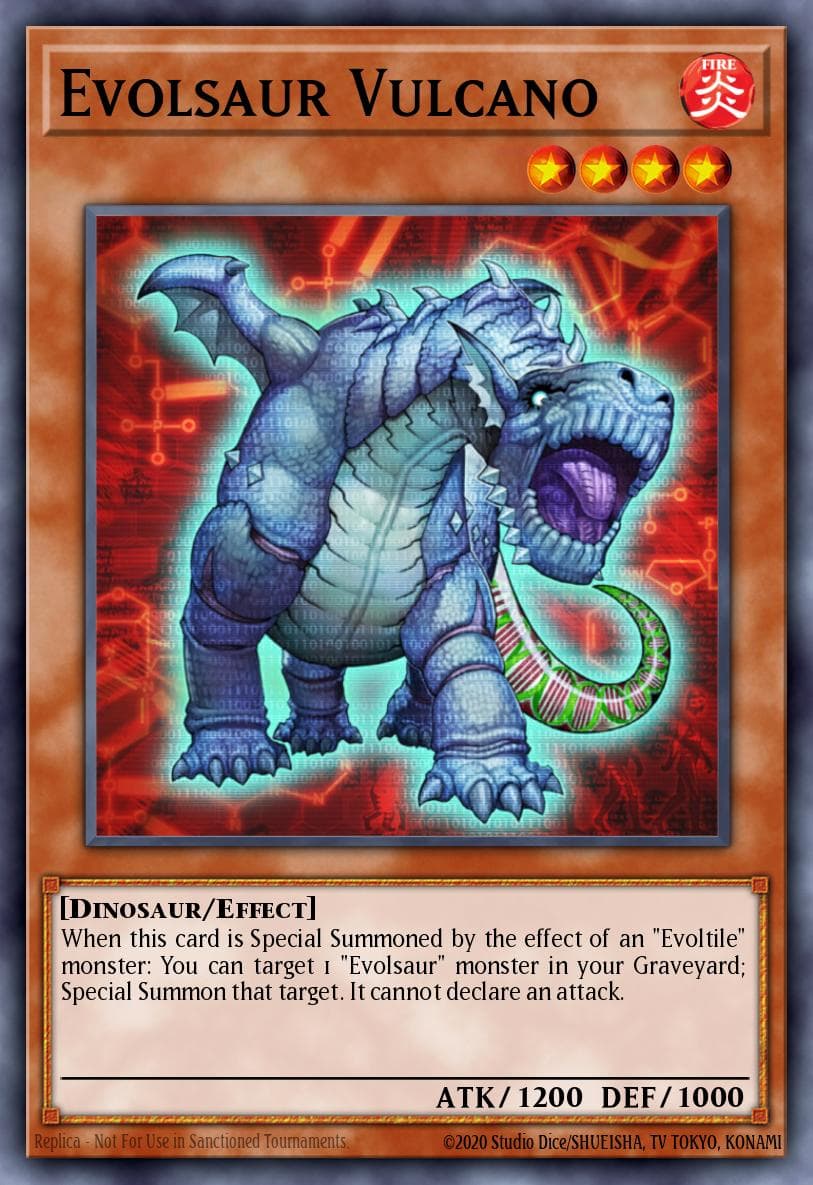 Evolsaur Vulcano — Photon Shockwave