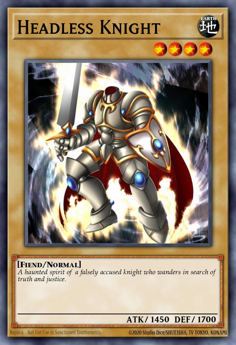 Headless Knight — Speed Duel Decks: Twisted Nightmares Yu-Gi-Oh! card by Konami