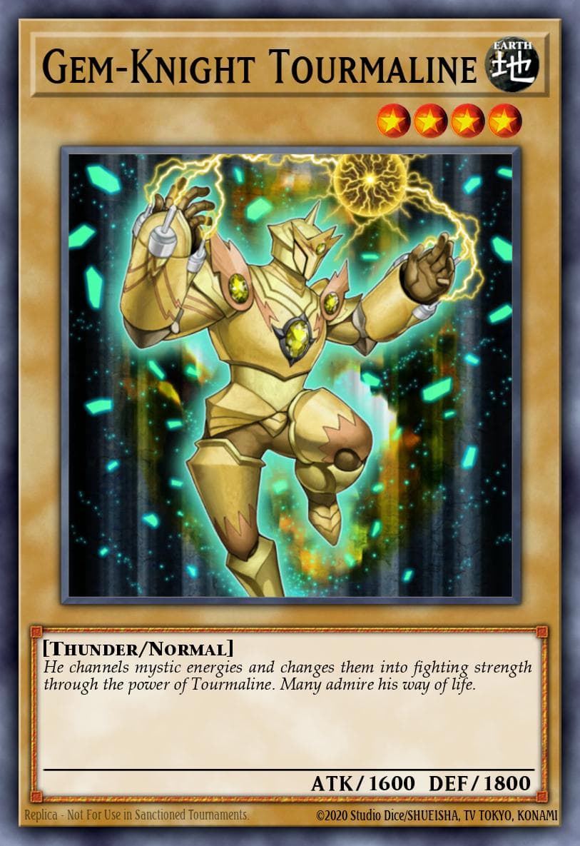 Gem-Knight Tourmaline — Yu-Gi-Oh! card