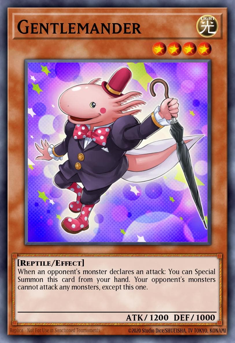 Gentlemander — Speed Duel Decks: Ultimate Predators Yu-Gi-Oh! card by KAZUKI TAKAHASHI