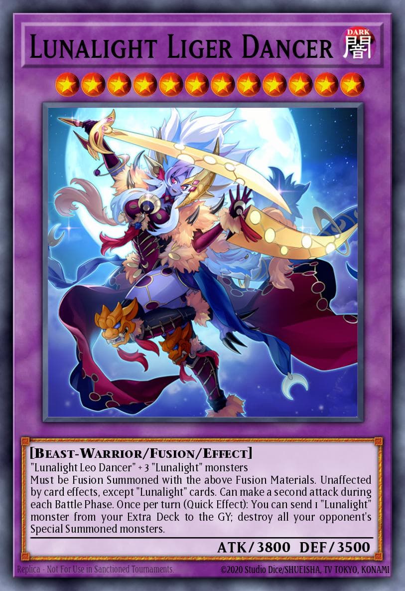 Lunalight Liger Dancer — Duelist's Advance