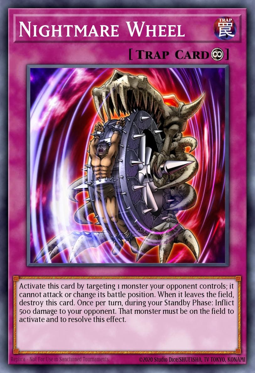 Nightmare Wheel — Yu-Gi-Oh! card