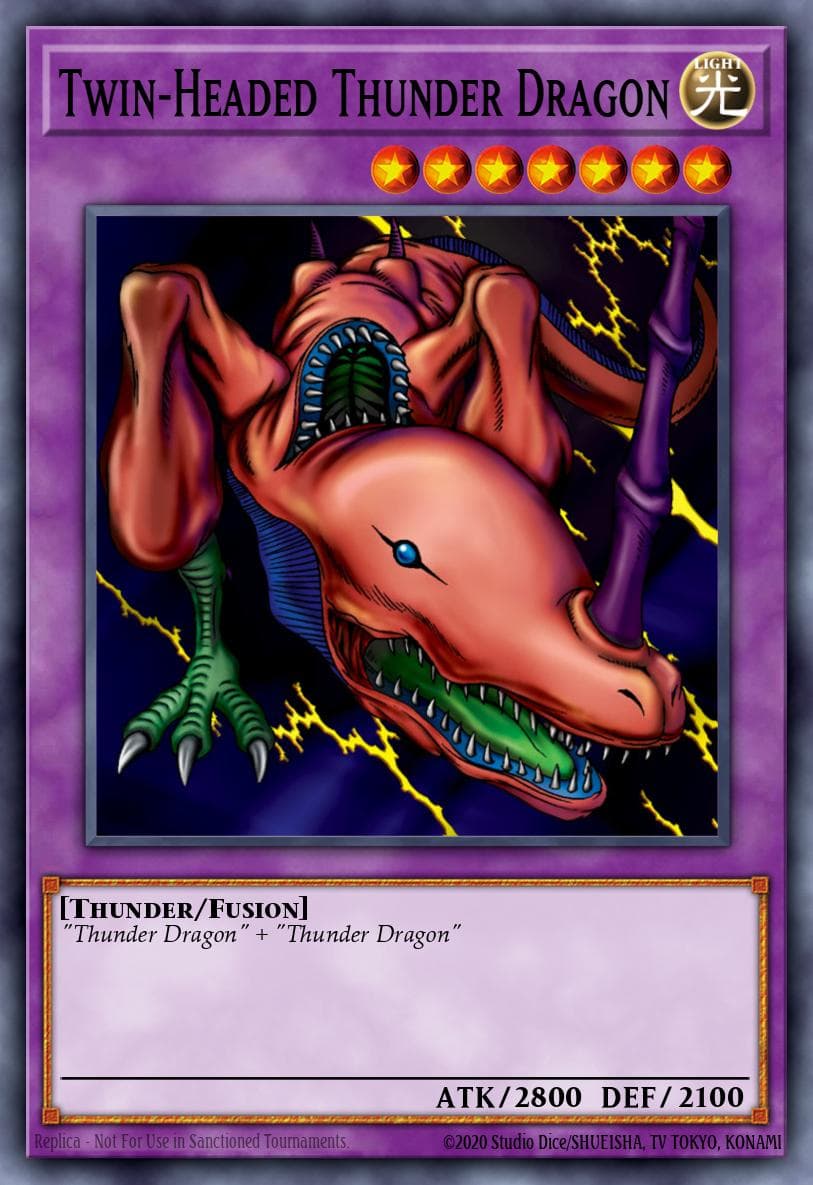 Twin-Headed Thunder Dragon — Retro Pack