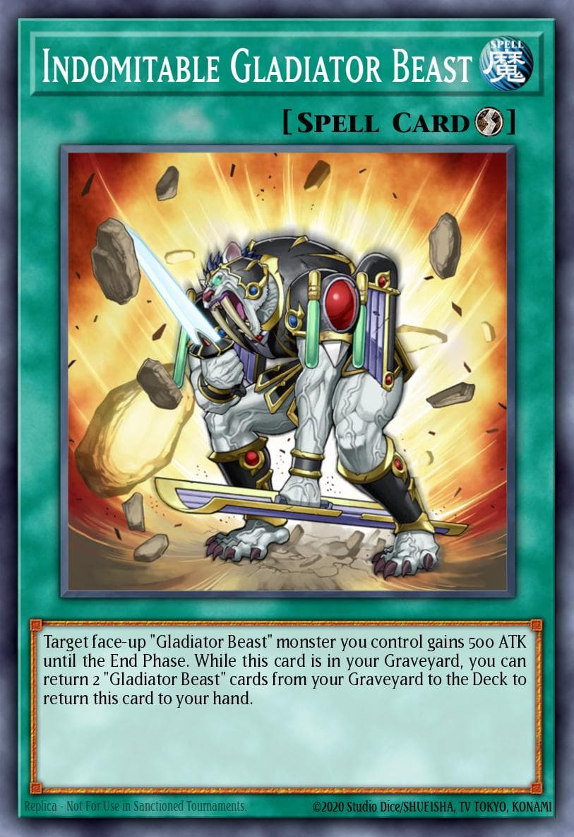 Indomitable Gladiator Beast — Crimson Crisis