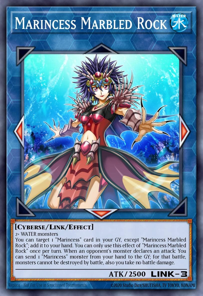 Marincess Marbled Rock — Yu-Gi-Oh! card