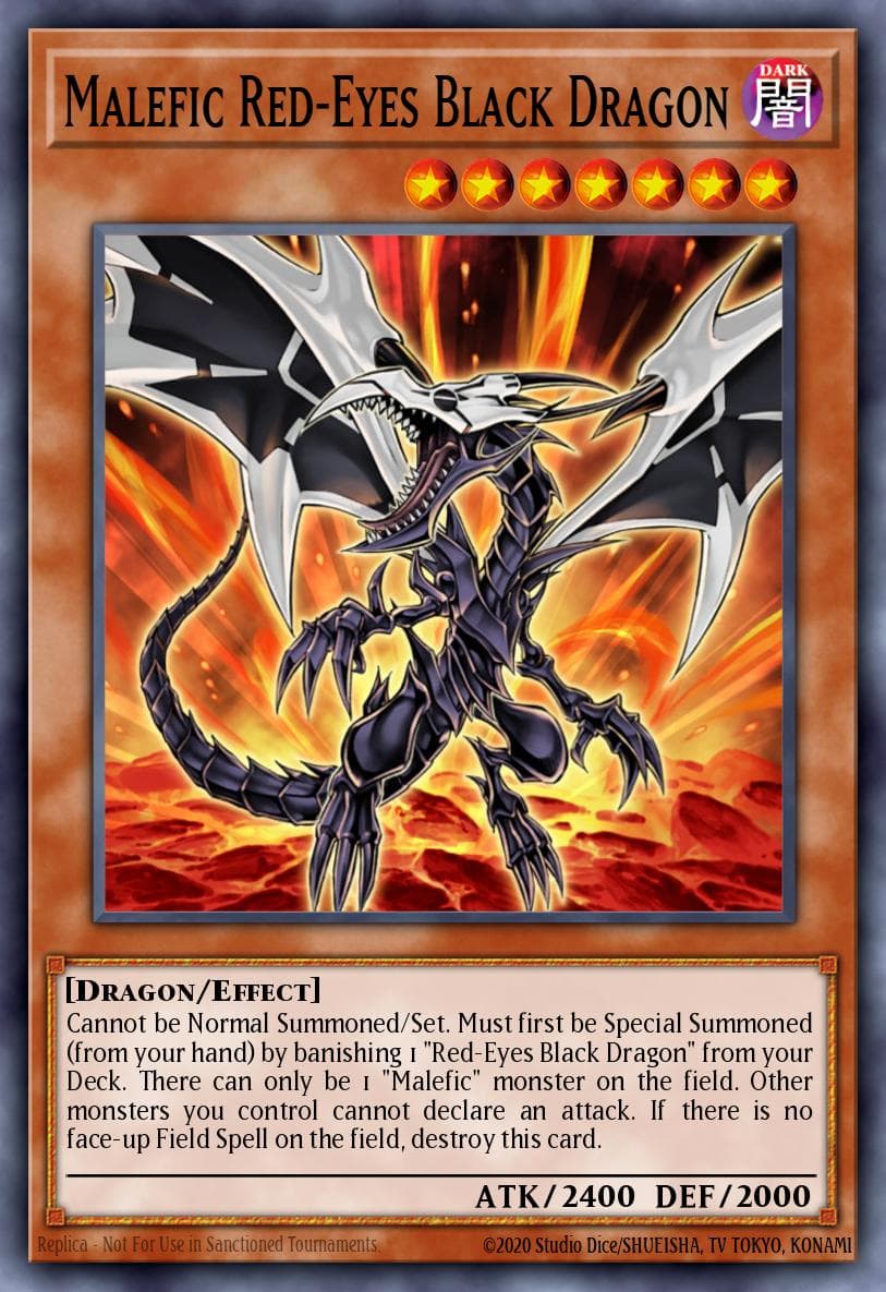 Malefic Red-Eyes Black Dragon — Legendary Duelists: Season 1