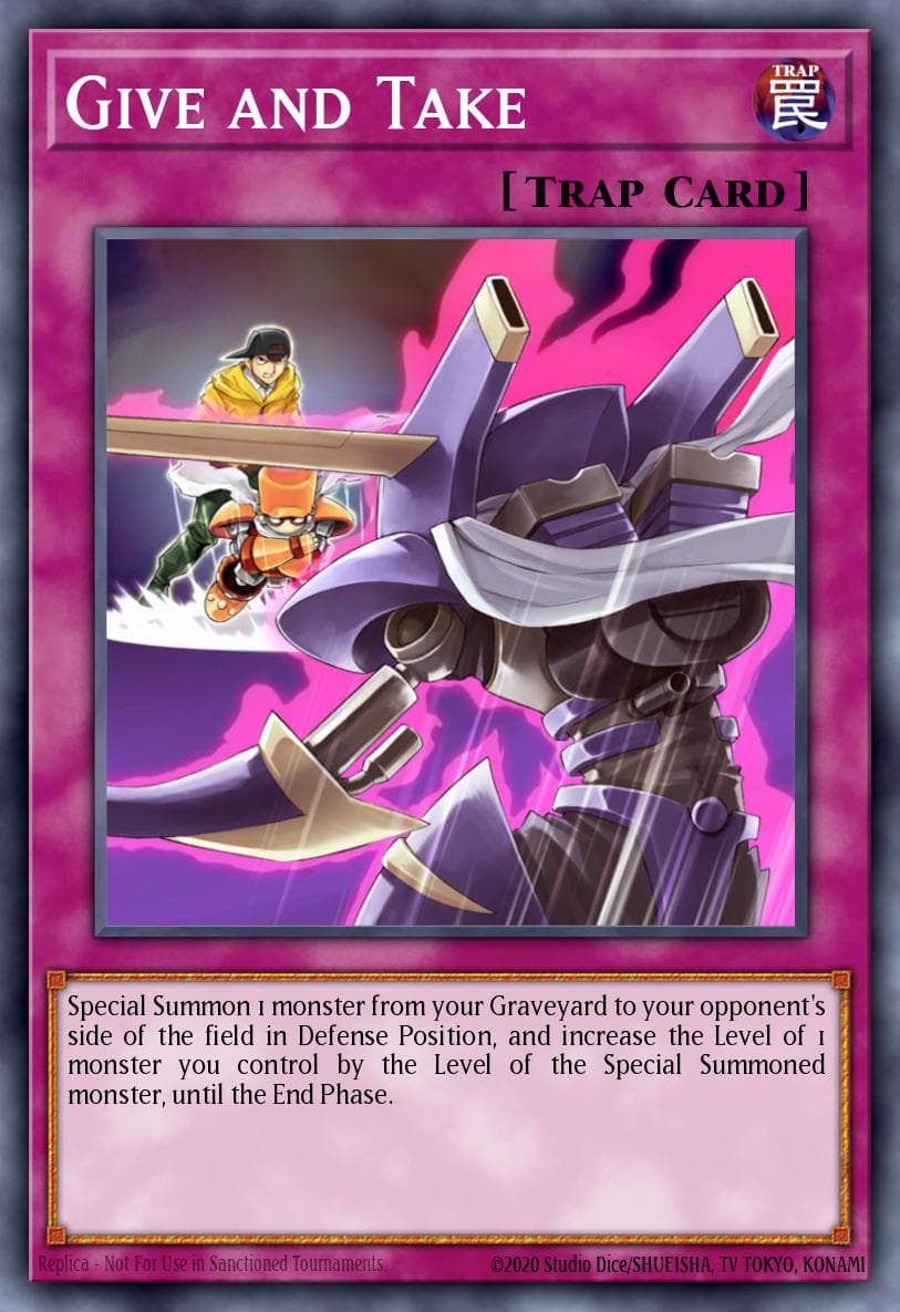 Give and Take — Yu-Gi-Oh! card