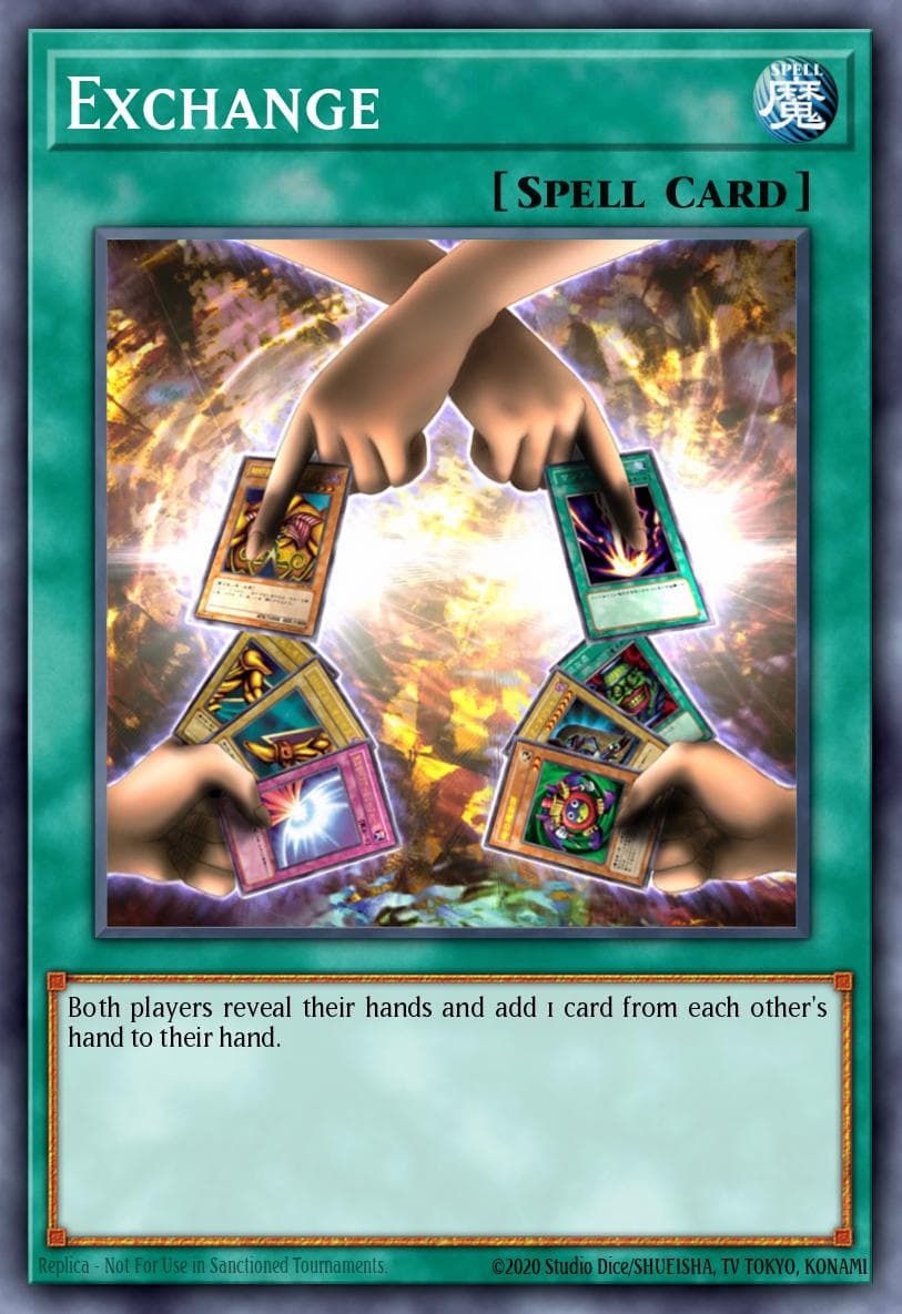 Exchange — Yu-Gi-Oh! Video Game Promotional Cards